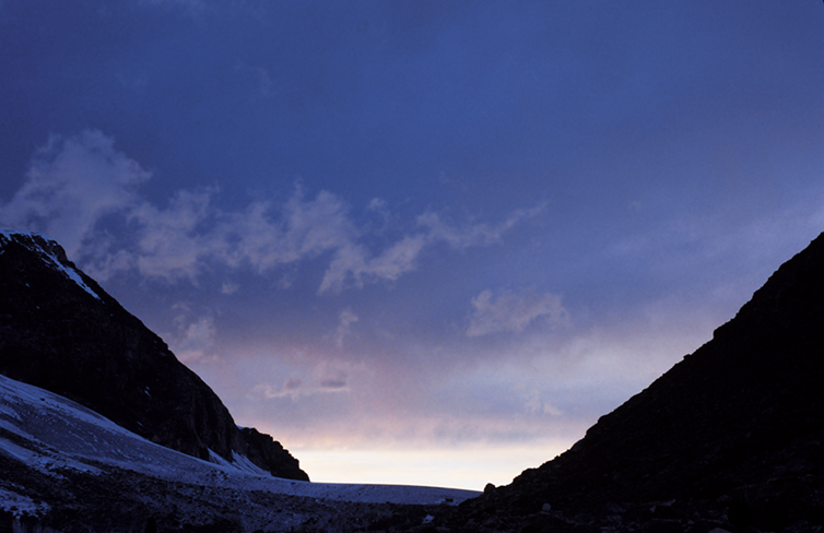 JUUKUCHAK PASS IN TYAN SHAN MOUNTAINS