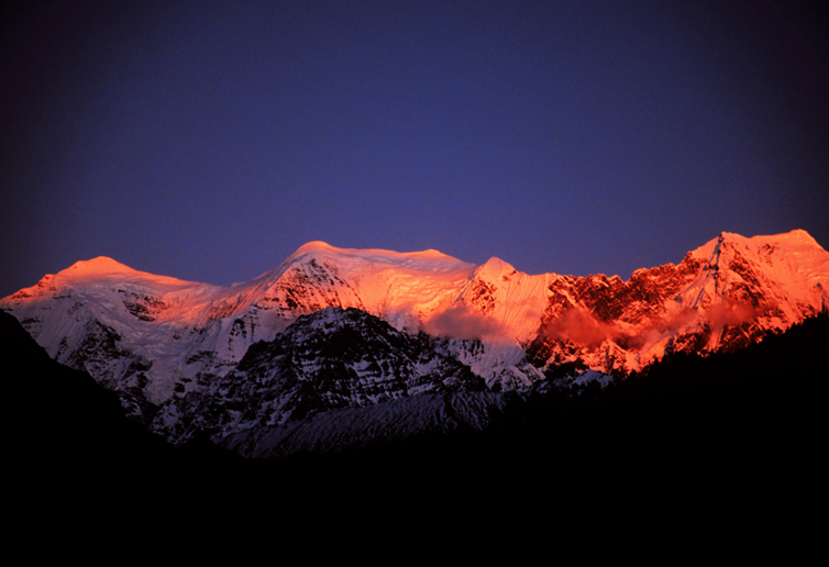 NILGIRI IN A SUNSET LIGHT