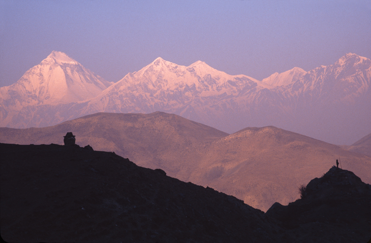 DHAULAGIRI HIMAL FROM MUKTINATH 